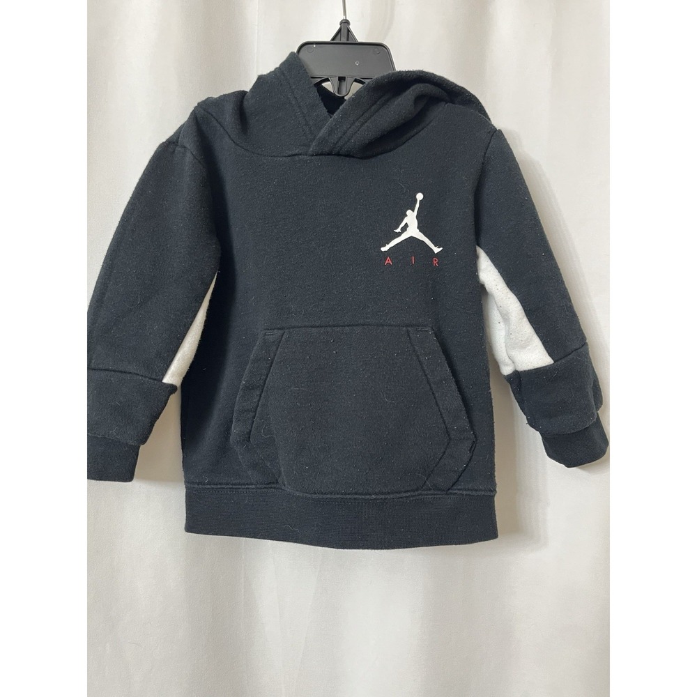 Air Jordan Fleece Hoodie Baby 18 Months Jumpman Black Hoodie Sweatshirt H40